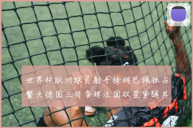 世界杯欧洲球员射手榜姆巴佩独占鳌头德国三将争辉法国双星紧随其后